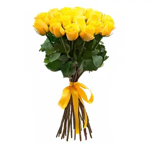 Охапка роз (желтый)